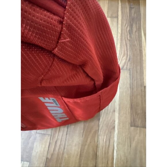 Thule Sweden Orange Backpack Sling Padded Vintage - Picture 8 of 8